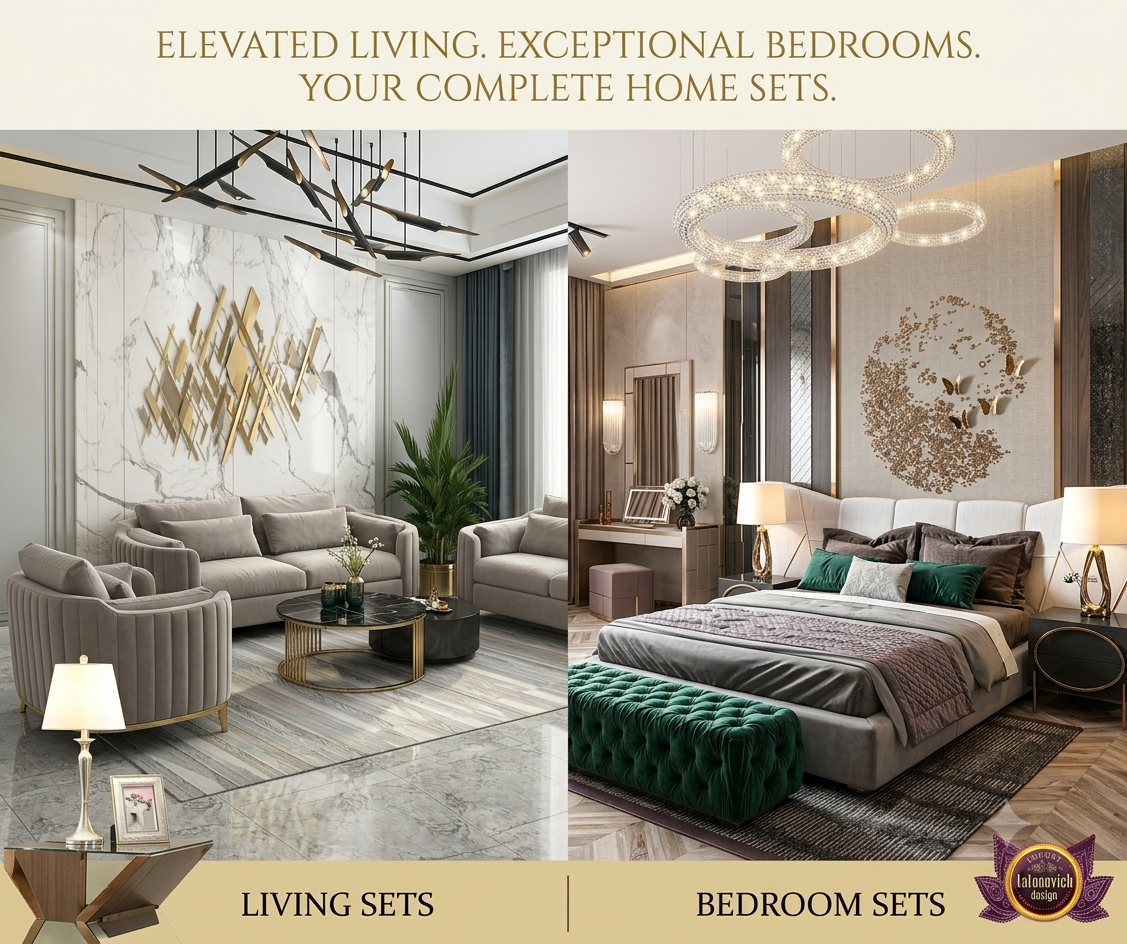 Curated Living & Bedroom Sets